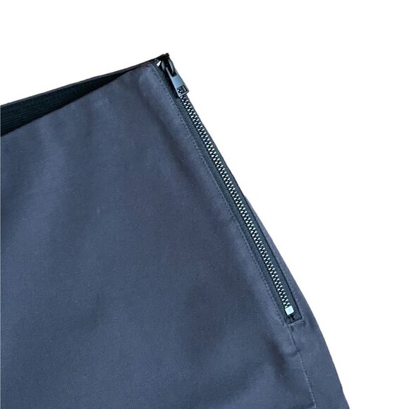 Everlane Side Zip Stretch Cotton Pant Womens Sz 10 Gray Ankle Fit Minimalist - Picture 7 of 10